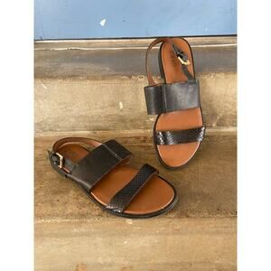 Naturalizer Fairfax black 2 strap slingback sandal